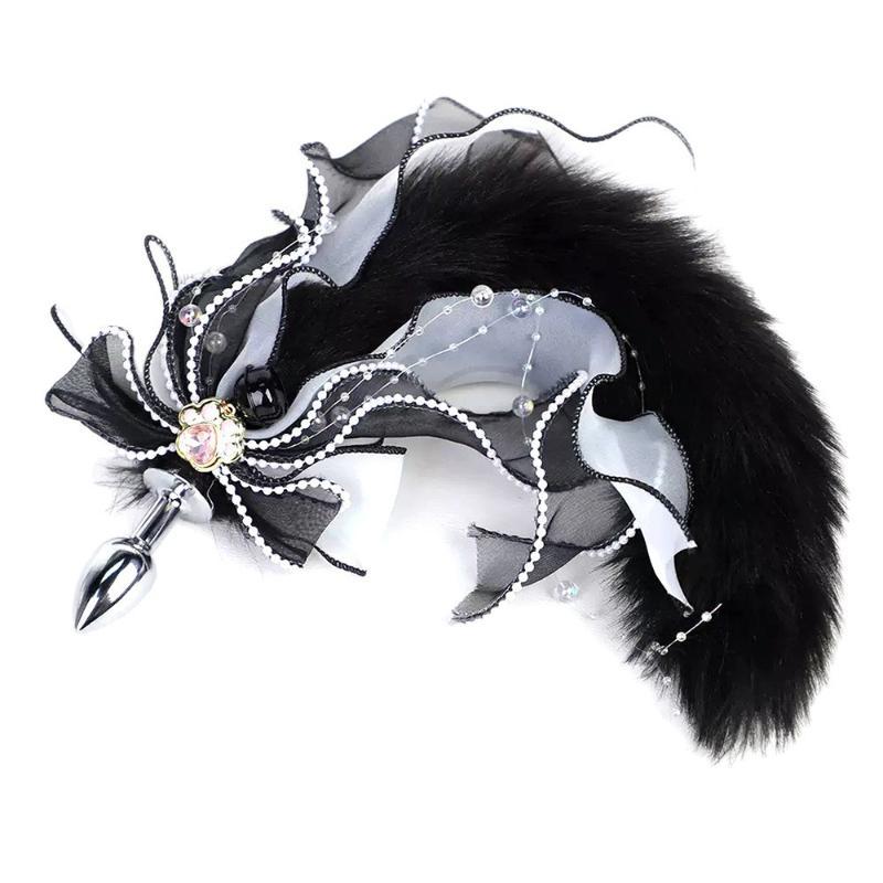 Ribbon Bow Gift - Nowy Luksusowy Korek Analny z Lisim