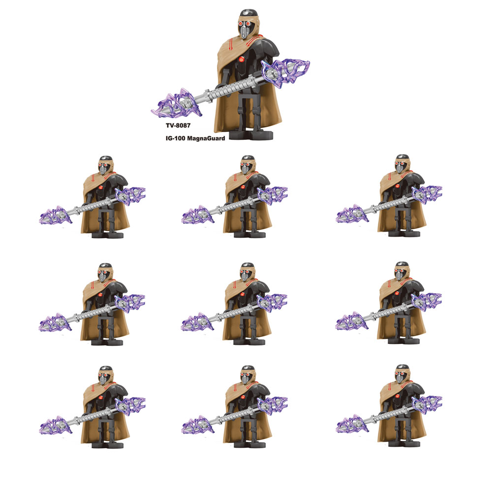 Lego Set Creator - 10 sztuk/zestaw Klocki konstrukcyjne Klonowie Trooperowie