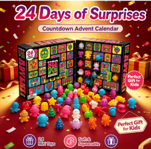 Advent Calendar Gift - Kalendarz adwentowy NeeDoh 2026 – 24