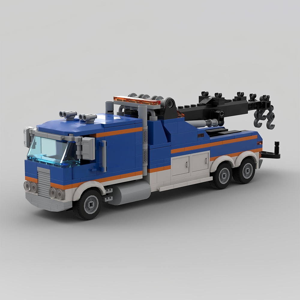 Lego Set Creator - Nowy Model Ciężarówki z Przednią Siodłownicą