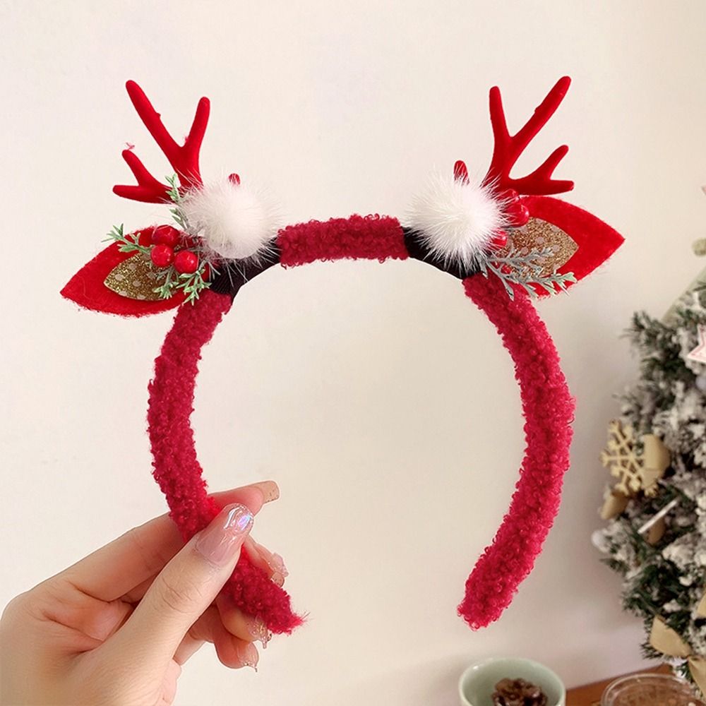 Urocza świąteczna ozdoba, opas – Reindeer Antlers Headband recenzja i cena