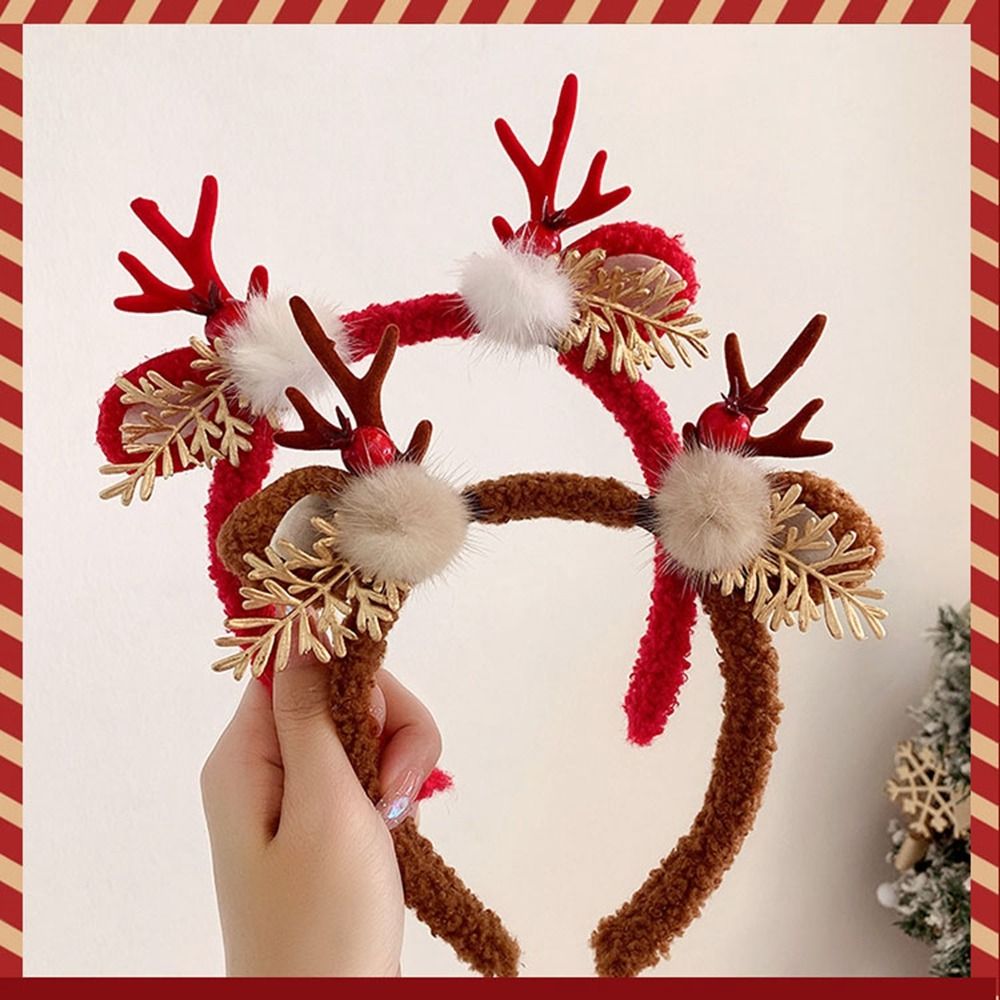 Urocza świąteczna ozdoba, opas – Reindeer Antlers Headband recenzja i cena