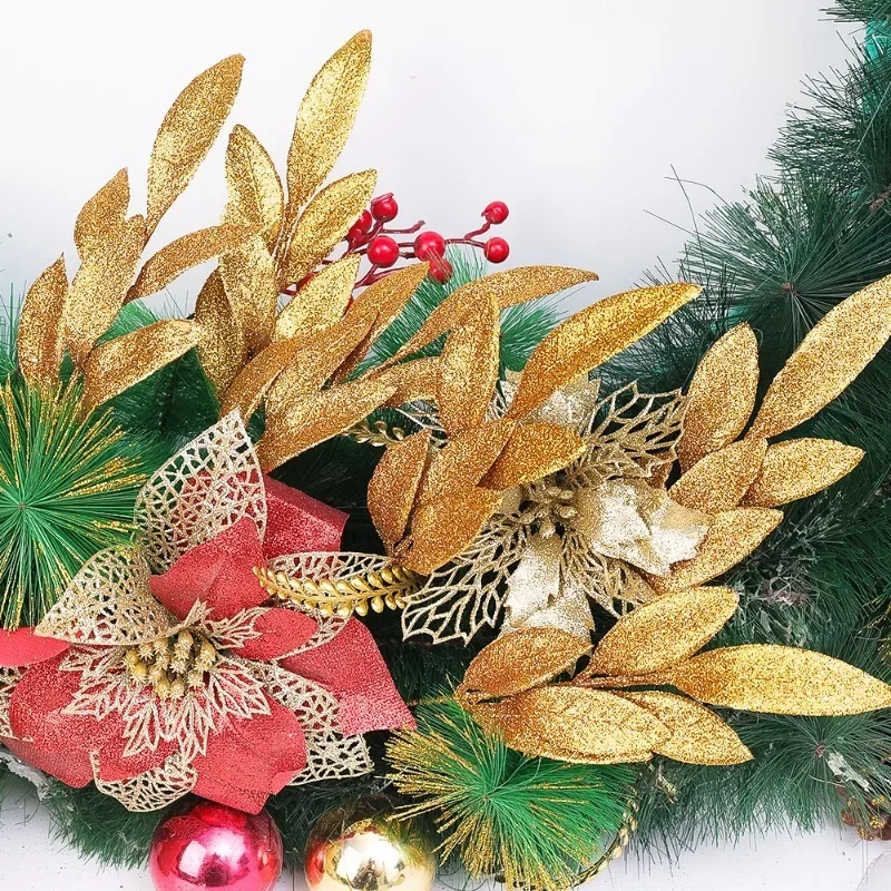 10 szt. błyszczących sztucznyc – Christmas Wreath Fake recenzja i cena