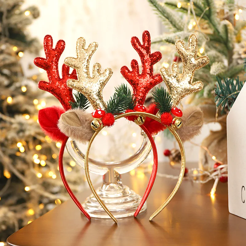 Popularne błyszczące opaski na – Reindeer Antlers Headband recenzja i cena