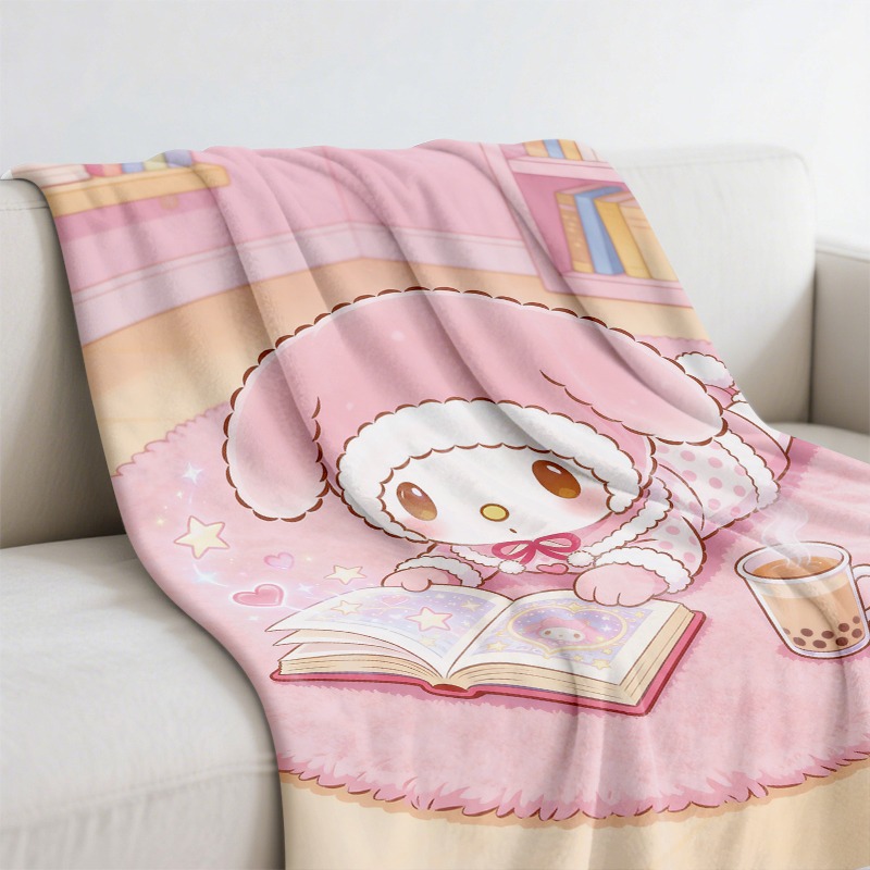 Koc Sanrio – Przytulny różowy  – Christmas Throw Blanket recenzja i cena