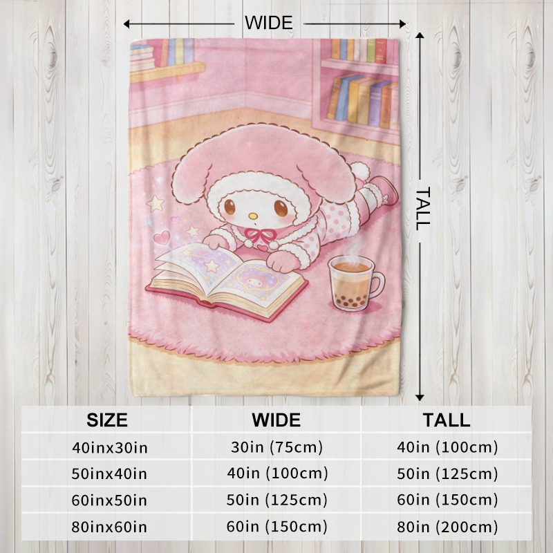 Koc Sanrio – Przytulny różowy  – Christmas Throw Blanket recenzja i cena