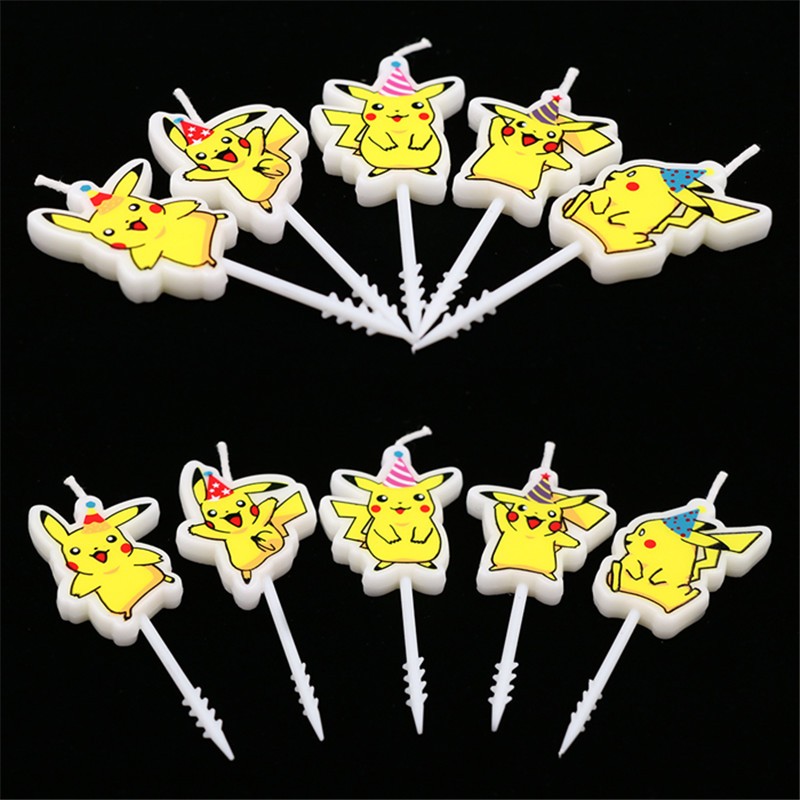 5 sztuk/partia Pokemon świeca  – Holiday Candle Set recenzja i cena