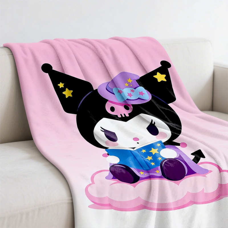 Koc Sanrio Kuromi Witch Magic, – Christmas Throw Blanket recenzja i cena