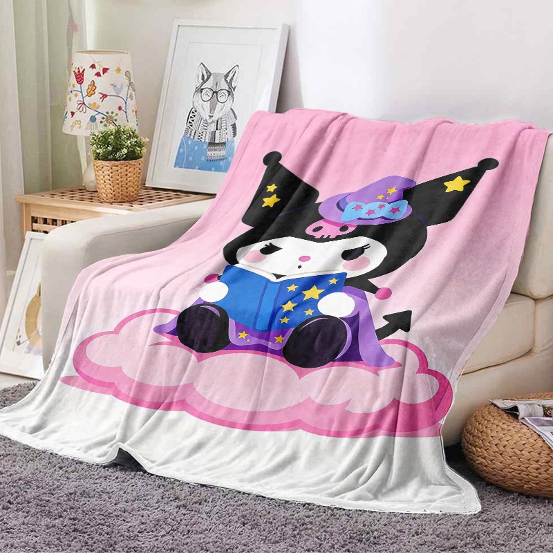 Koc Sanrio Kuromi Witch Magic, – Christmas Throw Blanket recenzja i cena
