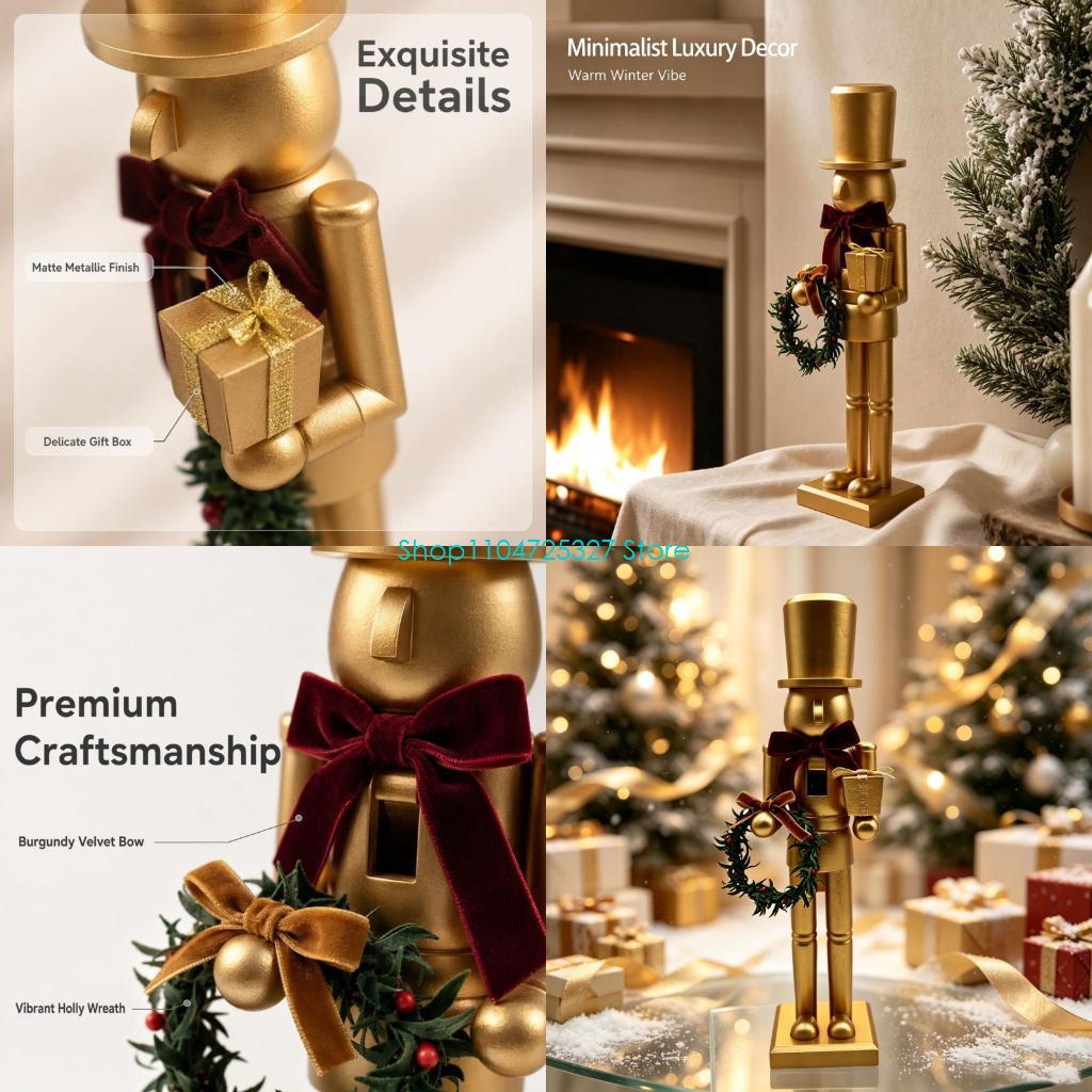 D8KF Świąteczna figurka dziadk – Nutcracker Figurine recenzja i cena