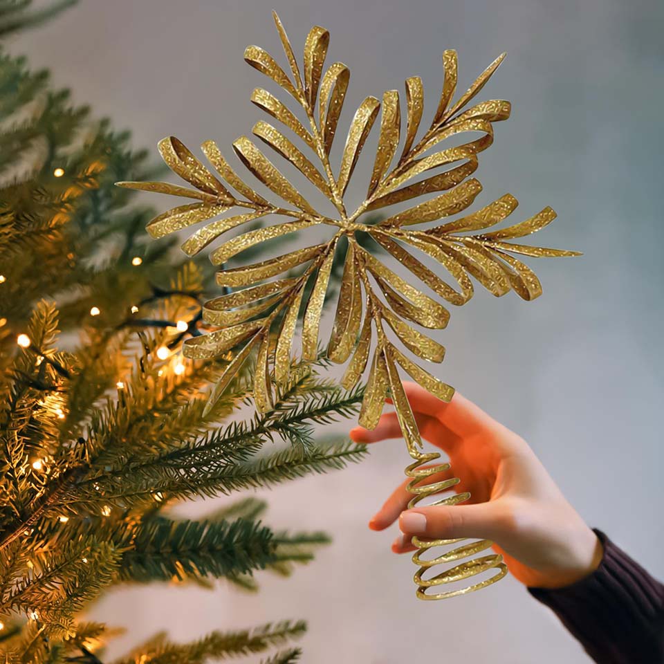 Gwiazda na czubek choinki, ażu – Star Tree Topper recenzja i cena