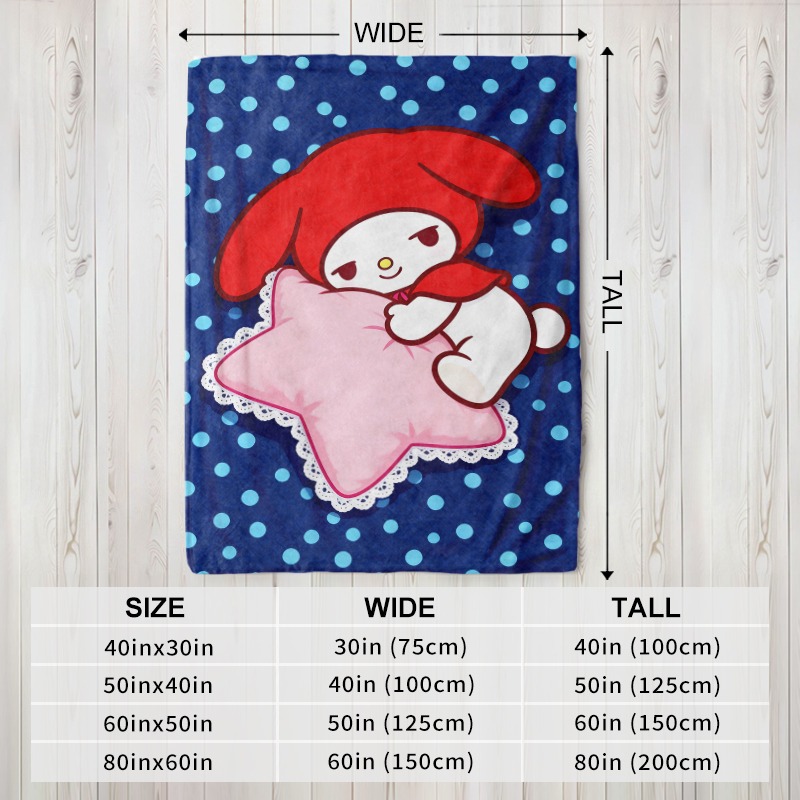 Koc Sanrio My Melody Star Pill – Christmas Throw Blanket recenzja i cena