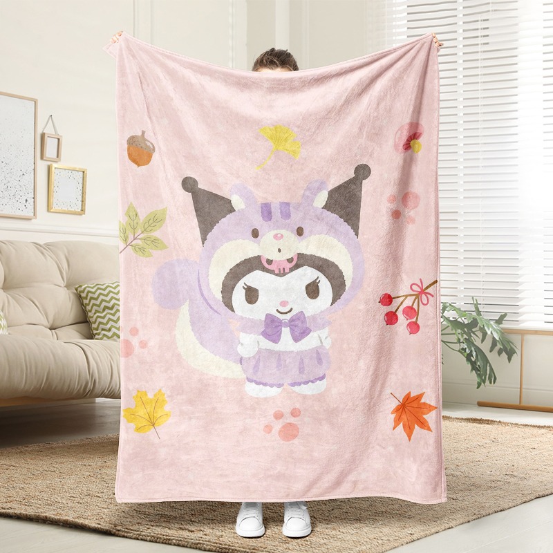 Koc Sanrio – Przytulny różowy  – Christmas Throw Blanket recenzja i cena