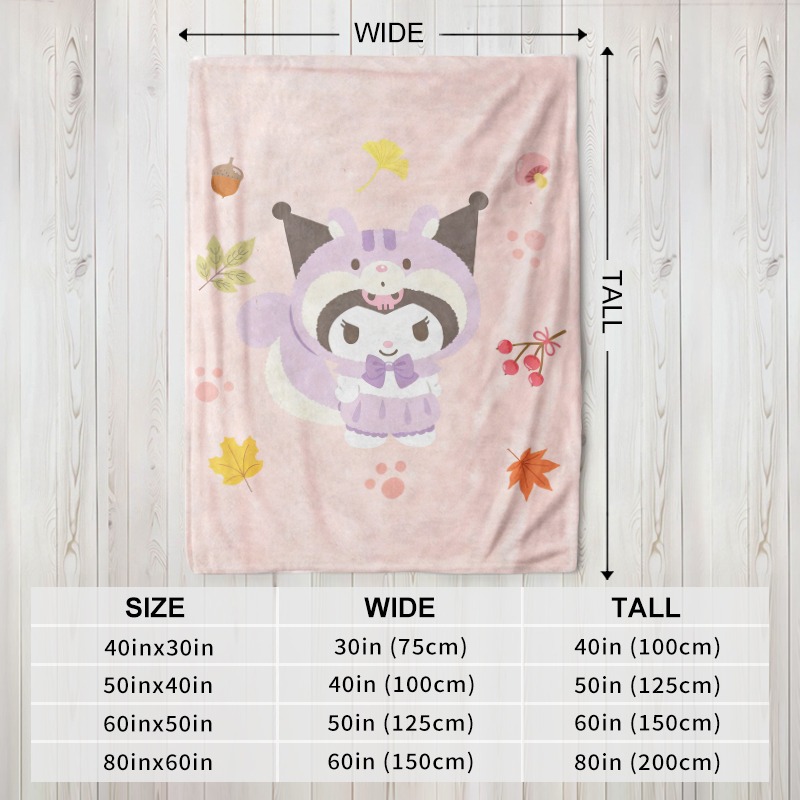 Koc Sanrio – Przytulny różowy  – Christmas Throw Blanket recenzja i cena