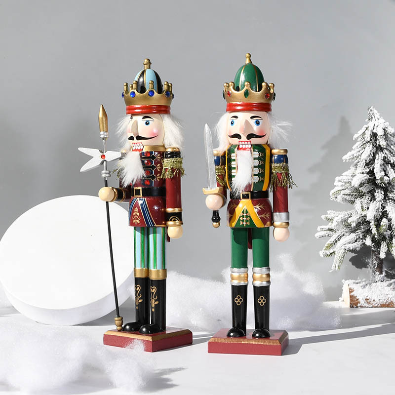 30CM Drewniany Dziadek do Orze – Nutcracker Figurine recenzja i cena