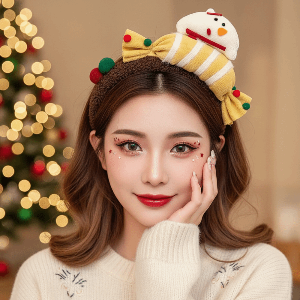Pluszowa opaska świąteczna z p – Reindeer Antlers Headband recenzja i cena