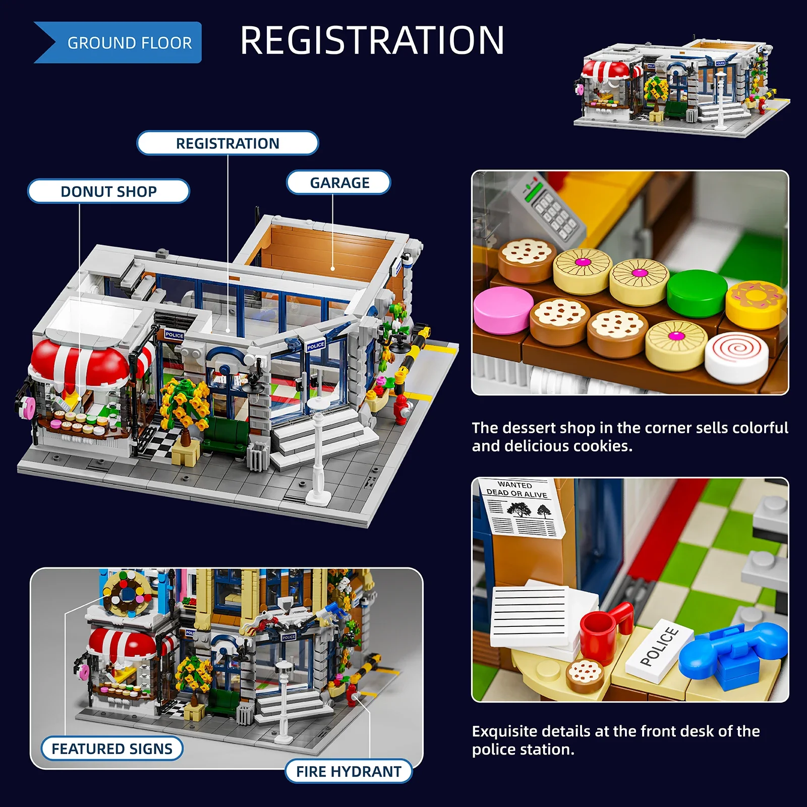 Klocki Modułowe Komisariat Pol – Lego Set City recenzja i cena