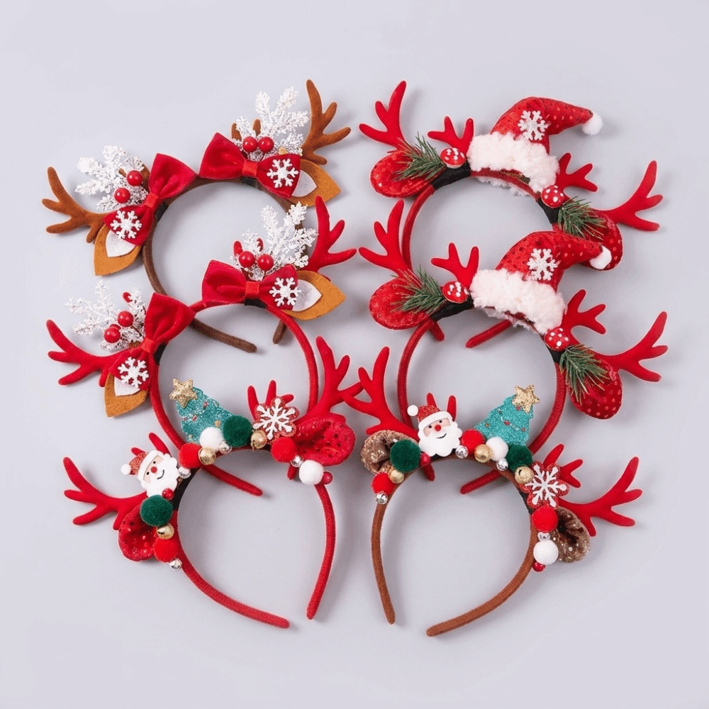 Opaska na głowę z czerwonego a – Reindeer Antlers Headband recenzja i cena